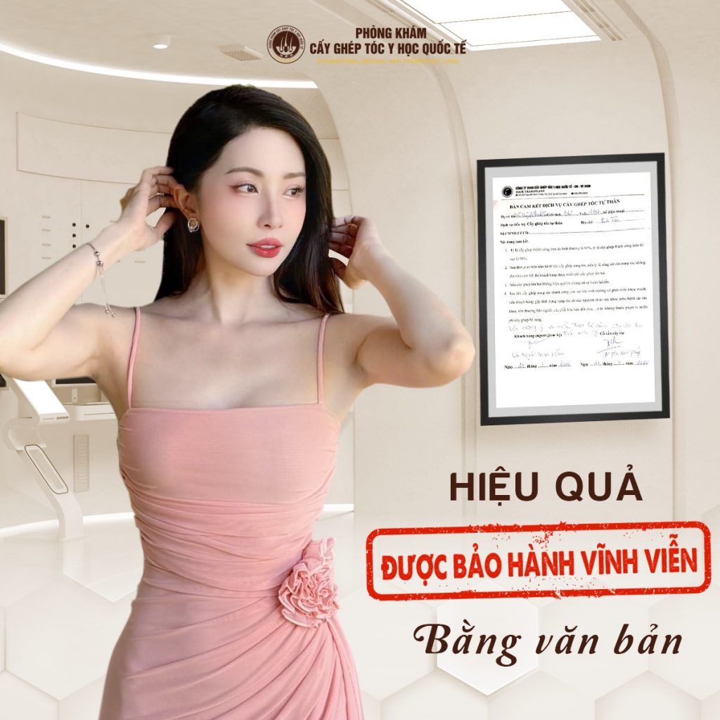 Cam kết hiệu quả cấy tóc